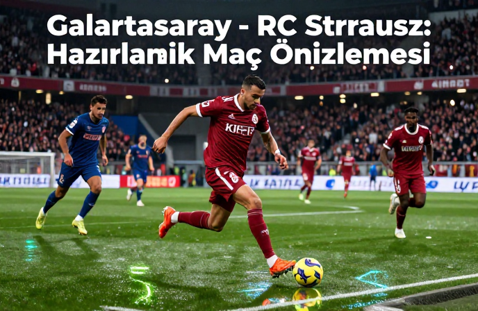 Galatasaray – RC Strasbourg: Hazırlık Maçı Önizlemesi